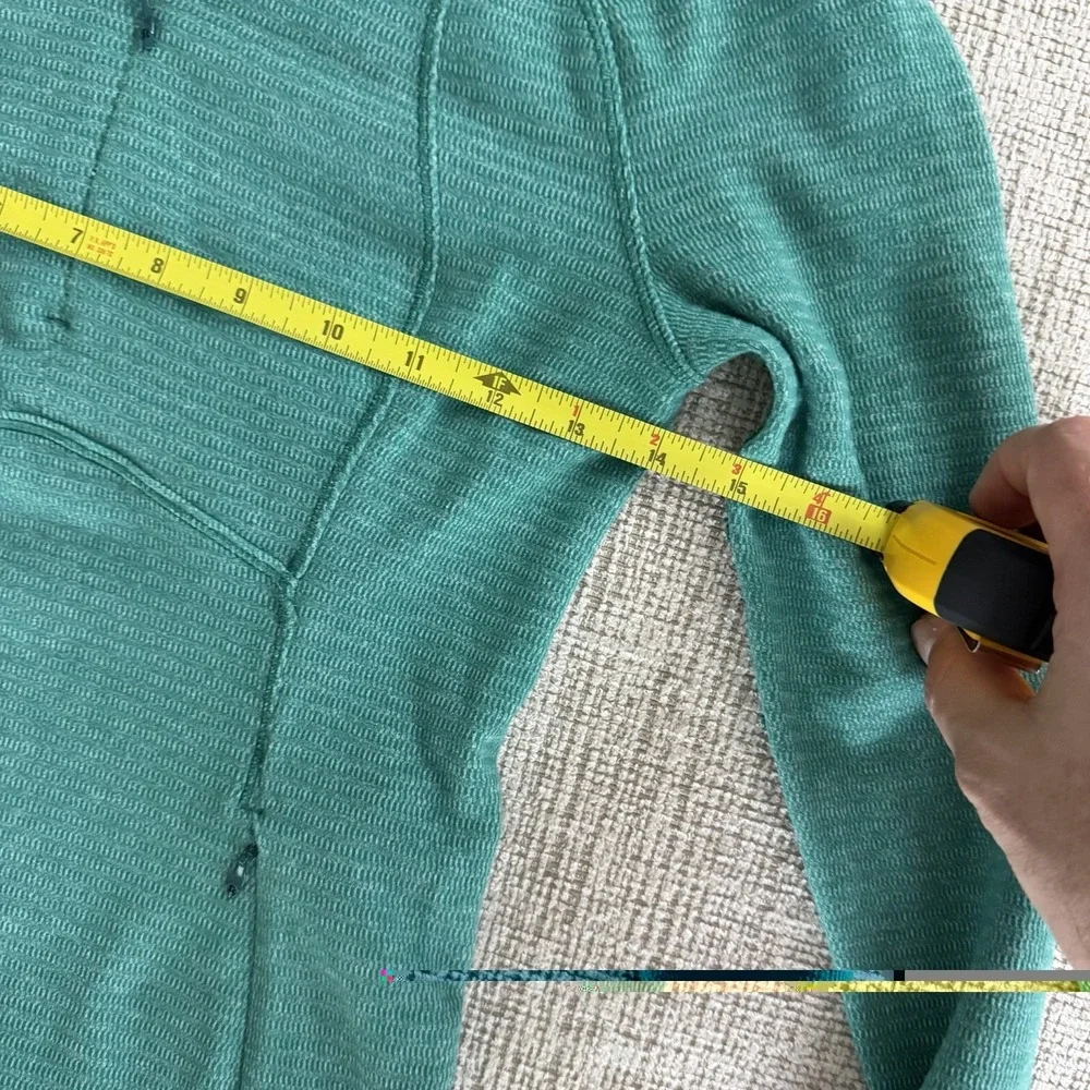 Lululemon Pullover Womens Sz Small Green‎ Quarter Zip Stretch